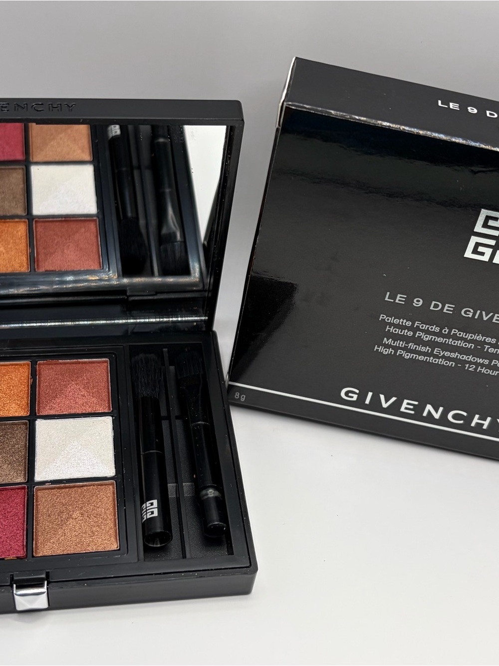 Givenchy Le 9.05 Eyeshadow Palette — Warm Gold, Copper, Bronze & Red Shades - Picture 5 of 7